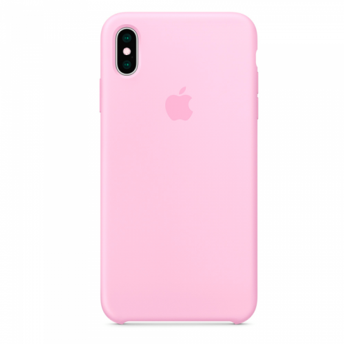 Чохол Apple Original Silicone для iPhone XS Max Pink